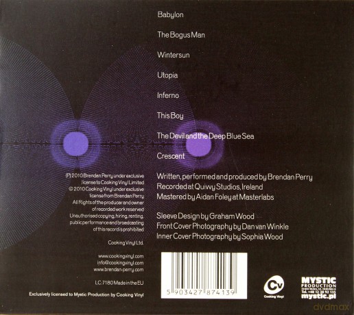 Brendan Perry: Ark (ecopack) [CD]