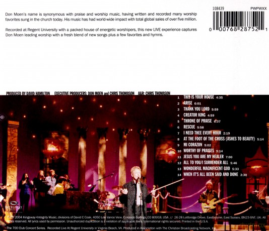 Don Moen: Don Moen Thank You Lord [CD]