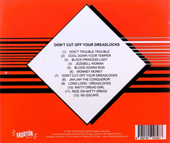 Linval Thompson: Don't Cut Off Your Dread [CD]