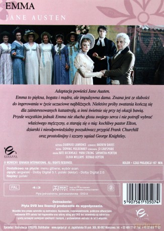 Emma (Kolekcja Jane Austen BBC) [DVD] 