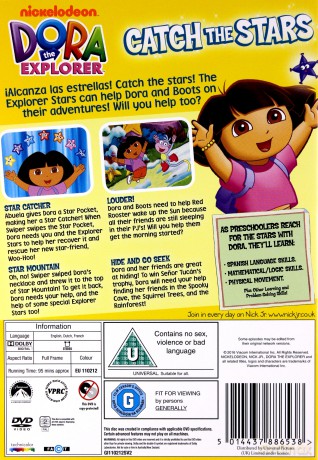 Dora Explorer Catch The Stars (Dora poznaje świat) [DVD]