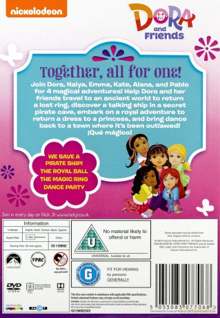 Dora Friends (Dora poznaje świat) [DVD]