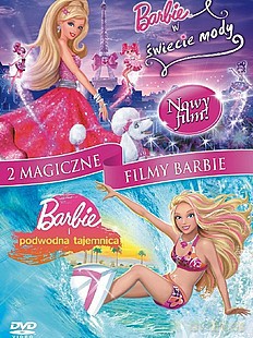 Barbie - Magiczne filmy: Barbie w świecie mody / Barbie i podwodna tajemnica BOX [2DVD]