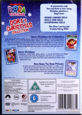 Dora The Explorer Christmas Triple (Dora poznaje świat) [3DVD]