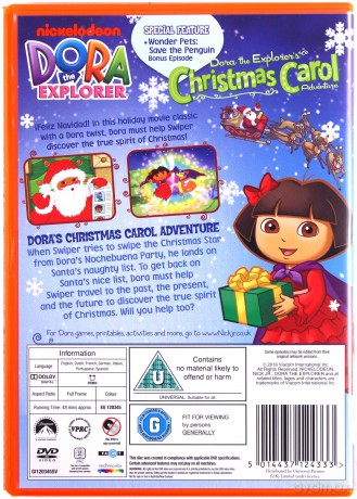 Doras Christmas Carol Adv (Dora poznaje świat) [DVD]