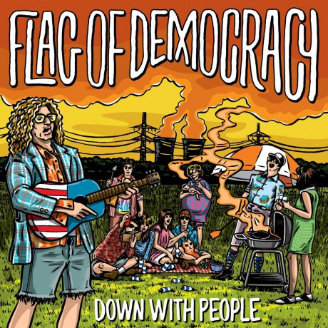 Flag Of Democracy (Fod): Down With People [Winyl]