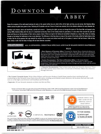 Downton Abbey Complete Collection 2016 [26DVD]