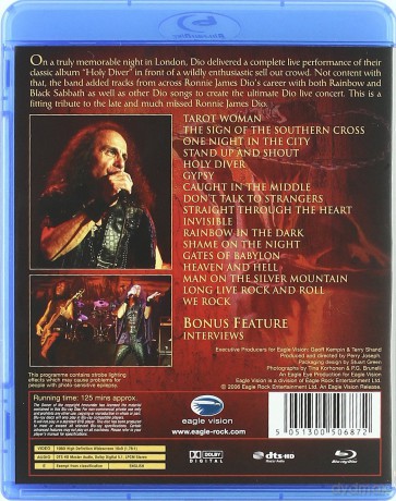 Dio: Holy Diver Live [Blu-Ray]