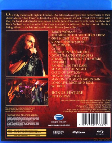 Dio: Holy Diver Live [Blu-Ray]