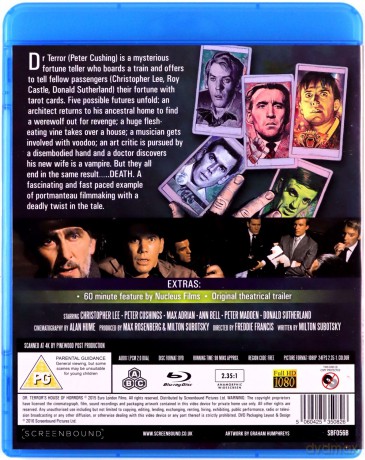 Dr TerrorS House Of Horrors (Gabinet grozy doktora zgrozy) [Blu-Ray]