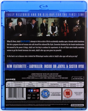 Dr. Jekyll And Sister Hyde (Doubleplay) [2xBlu-Ray]