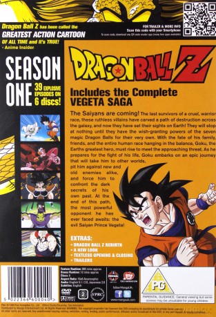Dragon Ball Z Complete Season 1 (Episodes 1-39) [6DVD]