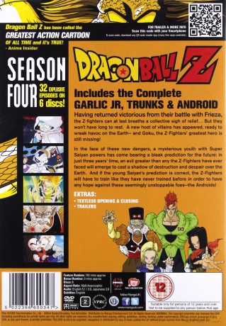 Dragon Ball Z Complete Season 4 (Episodes 108-139) [6DVD]