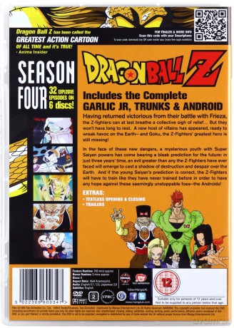 Dragon Ball Z Complete Season 4 (Episodes 108-139) [6DVD]