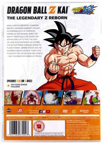 Dragon Ball Z Kai Season 1 (Episodes 1-26) [4DVD]