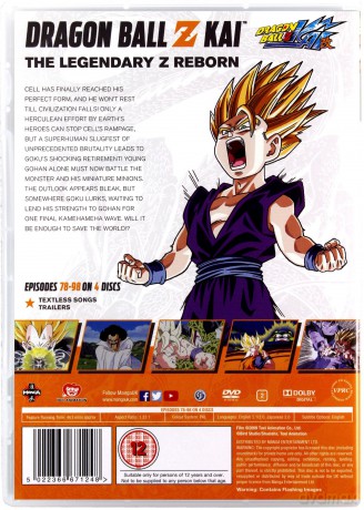Dragon Ball Z Kai Season 4 (Episodes 78-98) [4DVD]