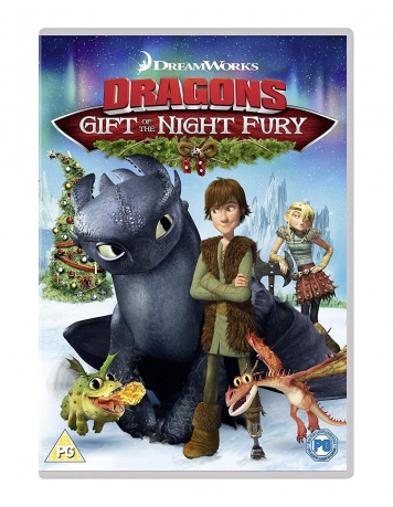 DRAGONS: GIFT OF THE NIGHT FURY - 2018 Artwork Refresh (Prezent Nocnej Furii) [DVD]