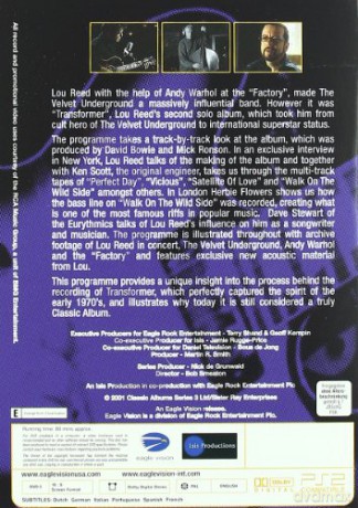 Lou Reed: Transformer (Classic Album) & Live At Montreux 2000 [2DVD]
