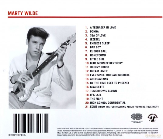 Marty Wilde: Dreamboats And Petticoats Pts - Best Of [CD]