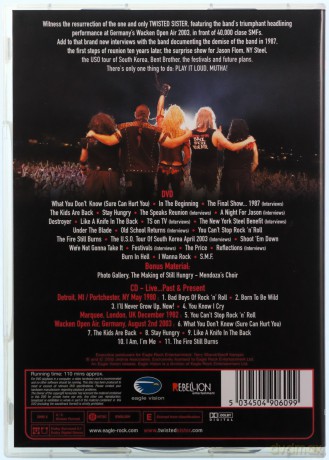 Twisted Sister: Live At Wacken [DVD]+[CD]