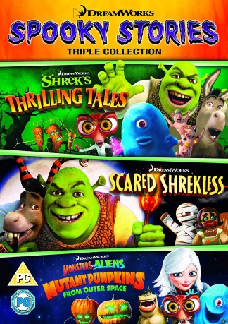 Dreamworks: Spooky Stories Collection (Scared Shrekless / Shrek's Thrilling Tales / Monsters vs Aliens: Mutant Pumpkins) [3DVD]