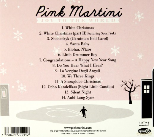Pink Martini: Joy To The World [CD]