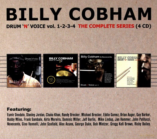 Billy Cobham: Drum N Voice Vol 1-4 [4CD]