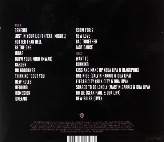Dua Lipa: Dua Lipa (Complete Edition) [2CD]
