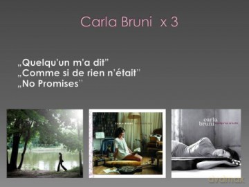Carla Bruni: No Promises / Comme Si De Rien N'etait / Quelqu'un M'a Dit  [3CD]
