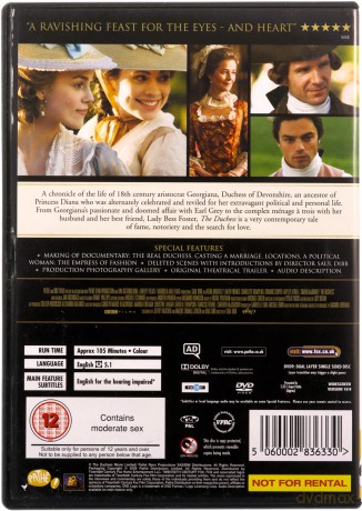 Duchess (Księżna) [DVD]