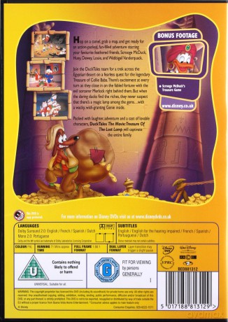 Ducktales (Kacze opowieści: Poszukiwacze zaginionej lampy) [DVD]