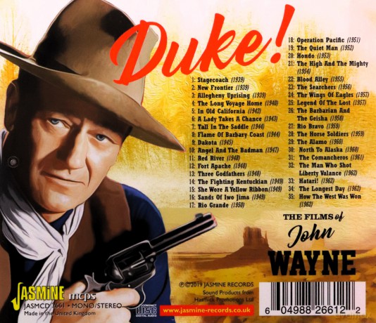 Duke! The Films Of John Wayne [CD]