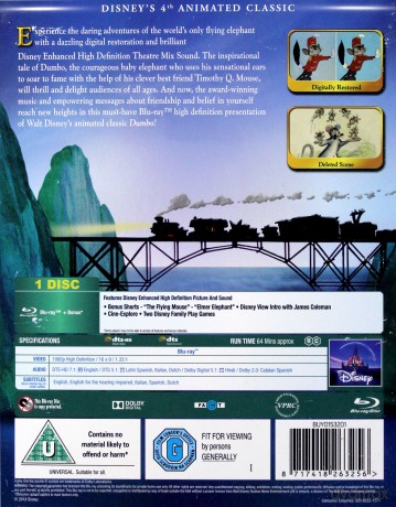 Dumbo [Blu-Ray]
