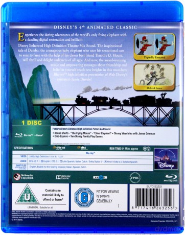 Dumbo [Blu-Ray]