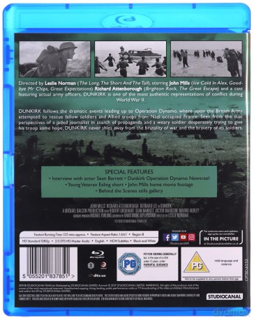 Dunkirk (Digitally Restored) (Dunkierka) [Blu-Ray]