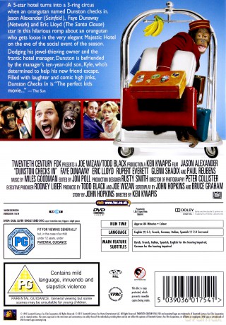 Dunston Checks In (Małpa w hotelu) [DVD]