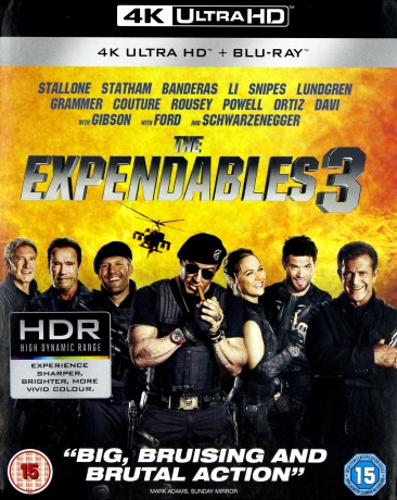 The Expendables 3 (Niezniszczalni 3) [Blu-Ray 4K]+[Blu-Ray]