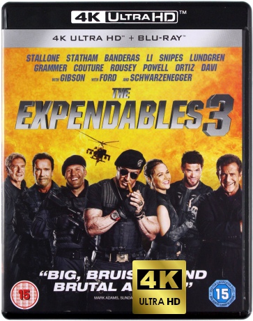 The Expendables 3 (Niezniszczalni 3) [Blu-Ray 4K]+[Blu-Ray]