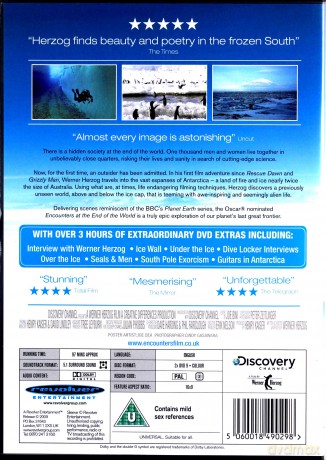 Encounters At The End Of The World (Spotkania na krańcach swiata) [DVD]