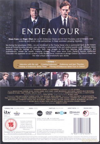 Endeavour Season 1-4 [15DVD]