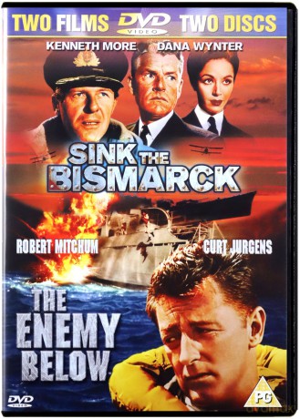 The Enemy Below / Sink the Bismarck! (Podwodny wróg / Zatopić pancernik Bismarck!) [2DVD]