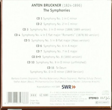 Bruckner: The Symphonies [10CD]