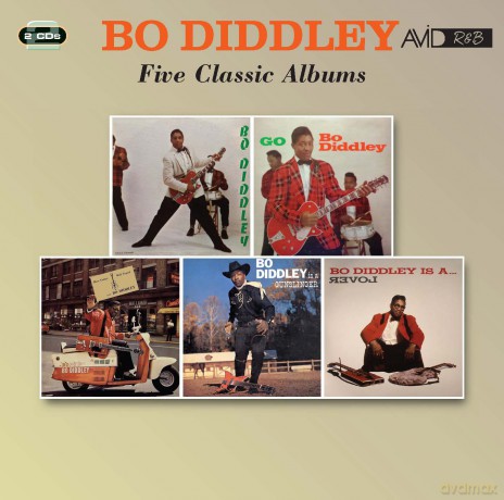 Bo Diddley: Five Classic Albums [CD]