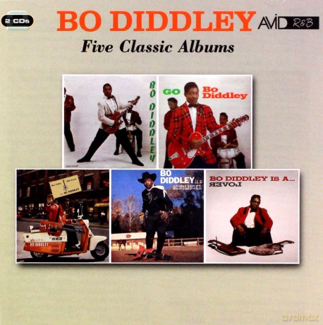 Bo Diddley: Five Classic Albums [CD]
