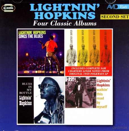 Lightnin Hopkins: Four Classic Albums [CD]