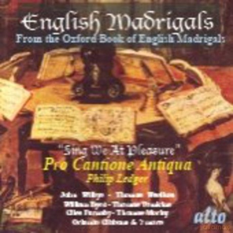 Pro Cantione Antiqua: English Madrigals From The Oxford Book [CD]