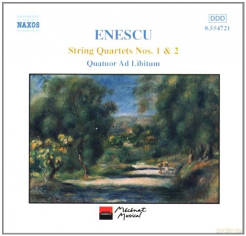 Quatuor Ad Libitum: Enescustring Quartets Nos 1 2 [CD]