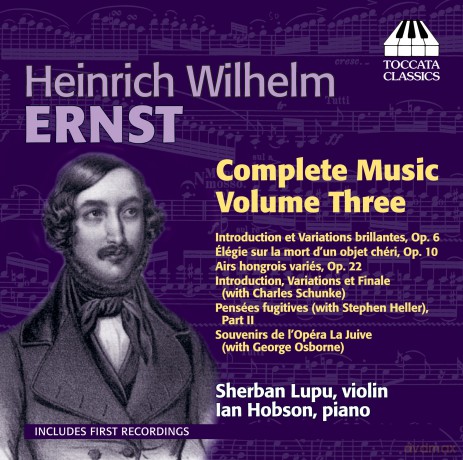 Sherban Lupuian Hobson: Ernstcomplete Music Vol 3 [CD]