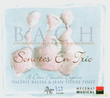Pinet Et Balssa: Fleustes - Bach [CD]
