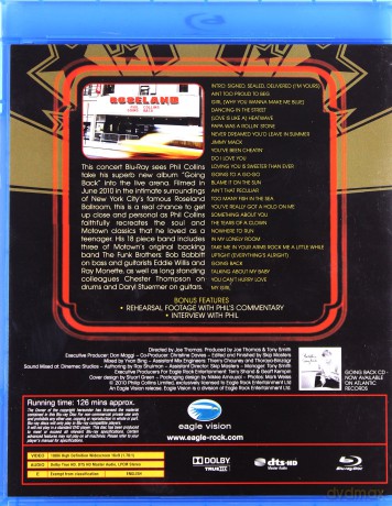 Phil Collins: NYC Going Back Live At Roseland Ballroom [Blu-Ray]